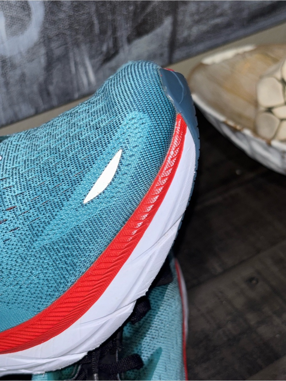 HOKA Clifton 8 running shoes MENS SZ 10.5 - Picture 11 of 16